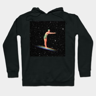 Lucky Strike - Surreal/Collage Art Hoodie